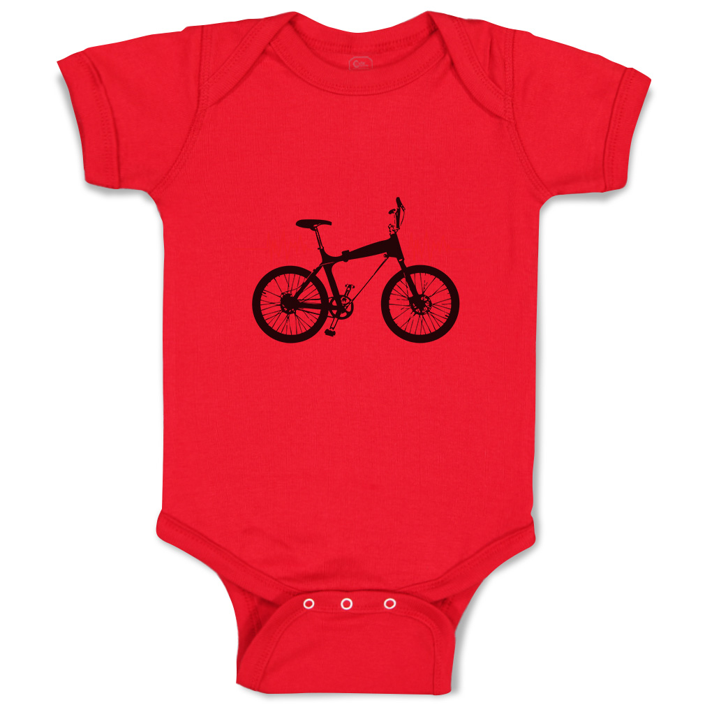 Baby Bodysuit Baby Bodysuit My Heart Beats for Bmx Sport Boy & Girl Baby Clothes - Picture 16 of 37