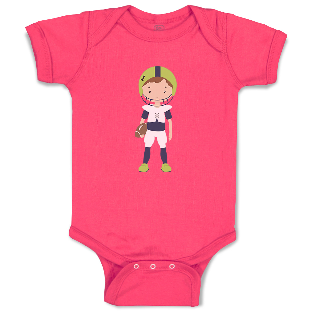 Baby Bodysuit Baby Bodysuit Football Boy Cotton Boy & Girl Striped Baby Clothes - Picture 8 of 37