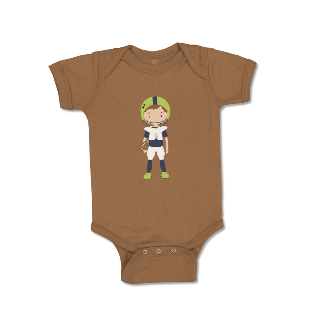 Baby Bodysuit Baby Bodysuit Football Boy Cotton Boy & Girl Striped Baby Clothes - Picture 36 of 37