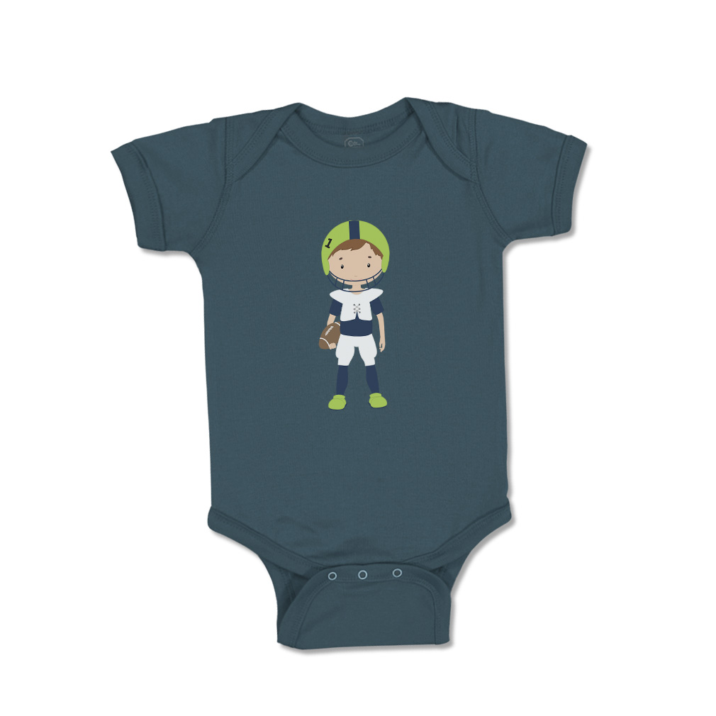 Baby Bodysuit Baby Bodysuit Football Boy Cotton Boy & Girl Striped Baby Clothes - Picture 34 of 37