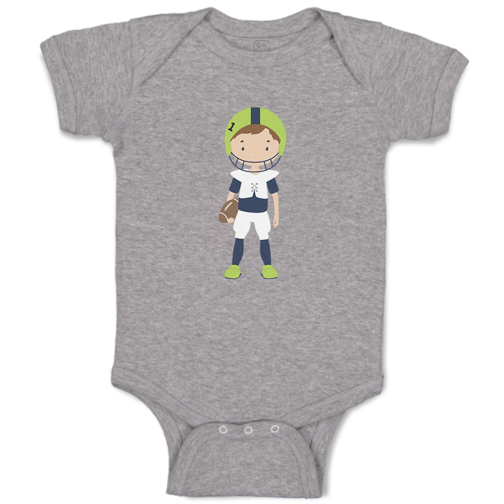 Baby Bodysuit Baby Bodysuit Football Boy Cotton Boy & Girl Striped Baby Clothes - Picture 14 of 37