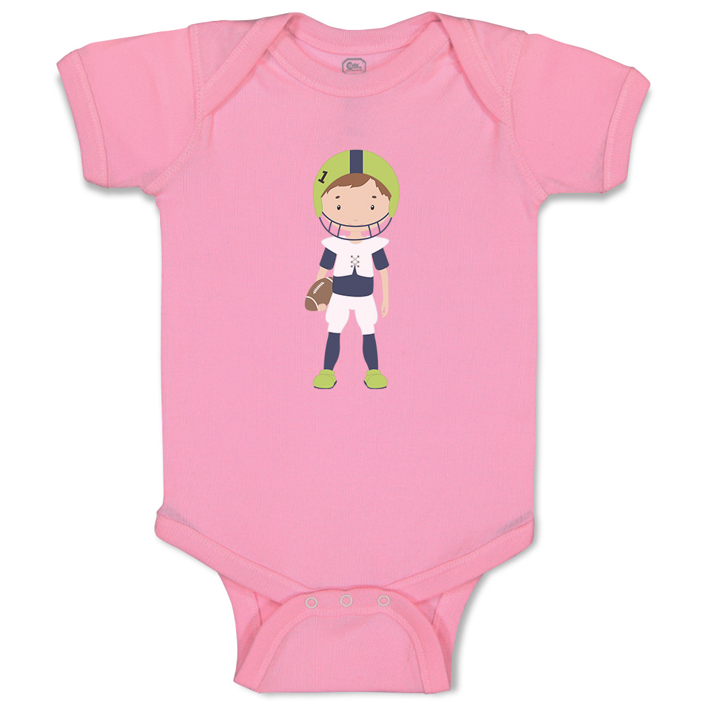 Baby Bodysuit Baby Bodysuit Football Boy Cotton Boy & Girl Striped Baby Clothes - Picture 18 of 37