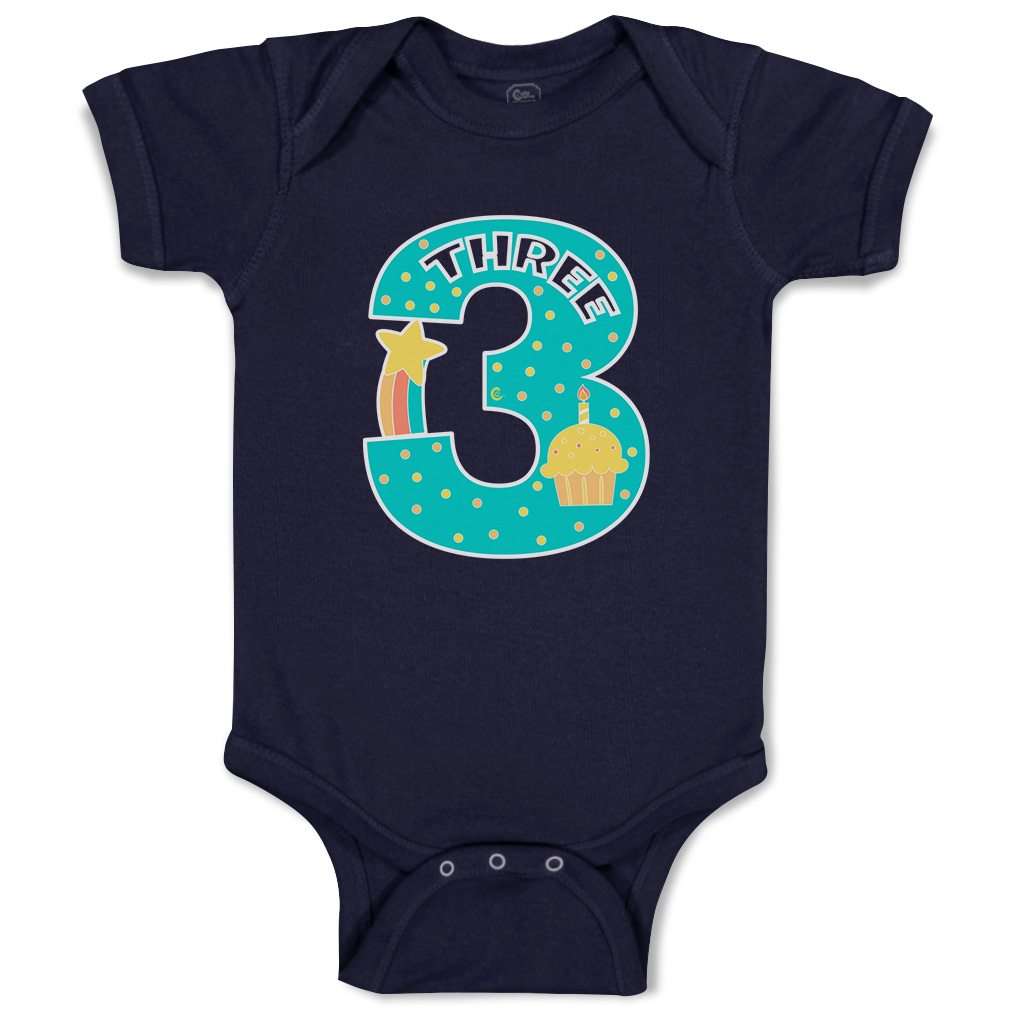 Baby Bodysuit 3 Funny Cotton Boy & Girl Baby Clothes - Picture 11 of 21
