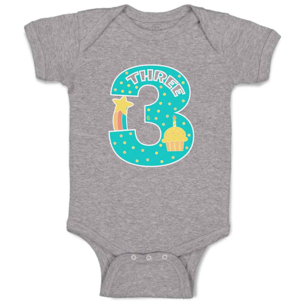 Baby Bodysuit 3 Funny Cotton Boy & Girl Baby Clothes - Picture 12 of 21