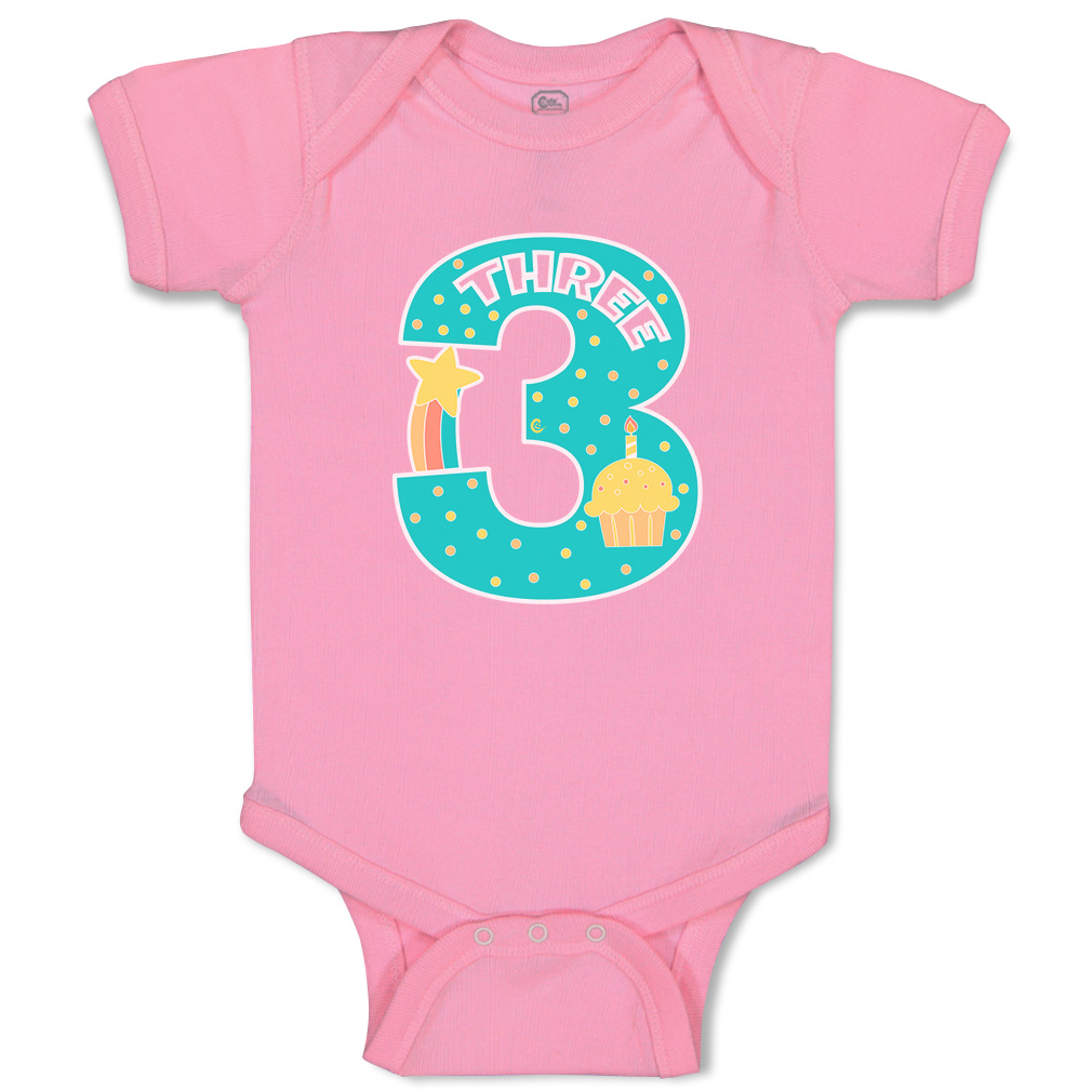 Baby Bodysuit 3 Funny Cotton Boy & Girl Baby Clothes - Picture 16 of 21