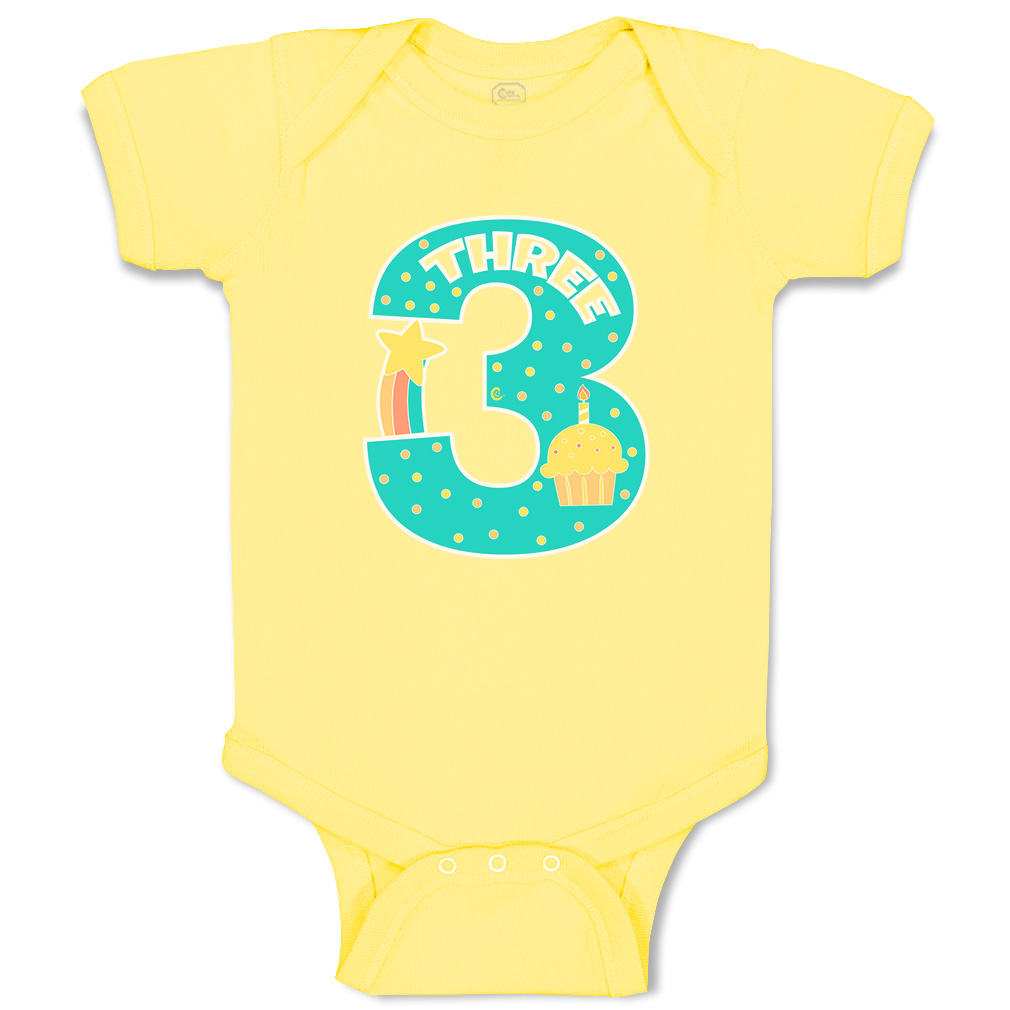 Baby Bodysuit 3 Funny Cotton Boy & Girl Baby Clothes - Picture 18 of 21