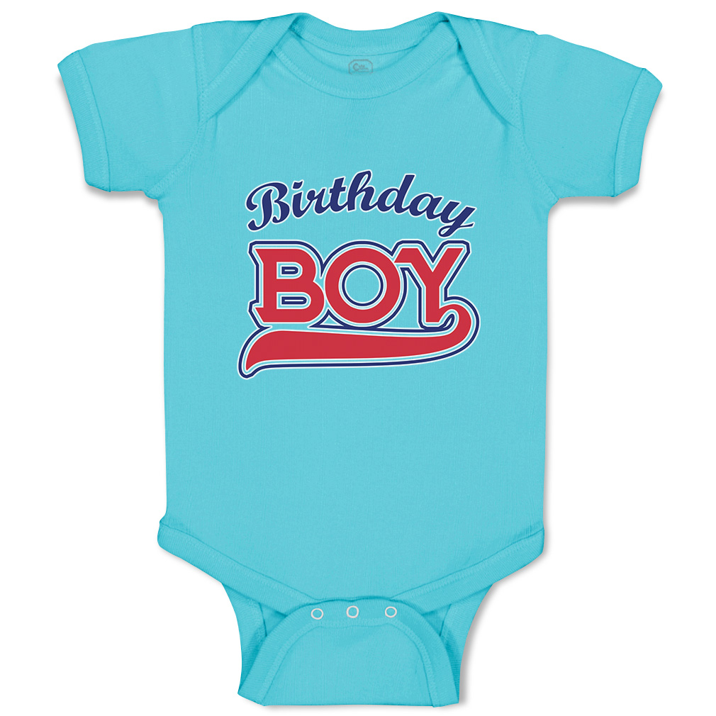 Baby Bodysuit Birthday Boy Happy Birthday Funny Cotton Boy & Girl Baby Clothes - Picture 21 of 21