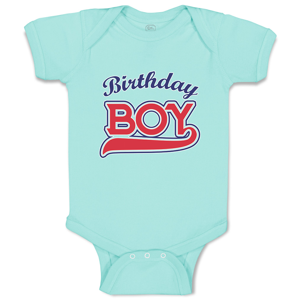 Baby Bodysuit Birthday Boy Happy Birthday Funny Cotton Boy & Girl Baby Clothes - Picture 20 of 21