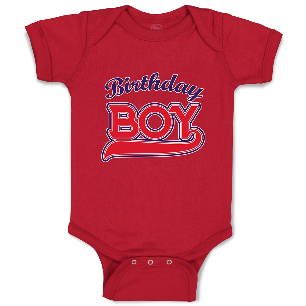 Baby Bodysuit Birthday Boy Happy Birthday Funny Cotton Boy & Girl Baby Clothes - Picture 6 of 21