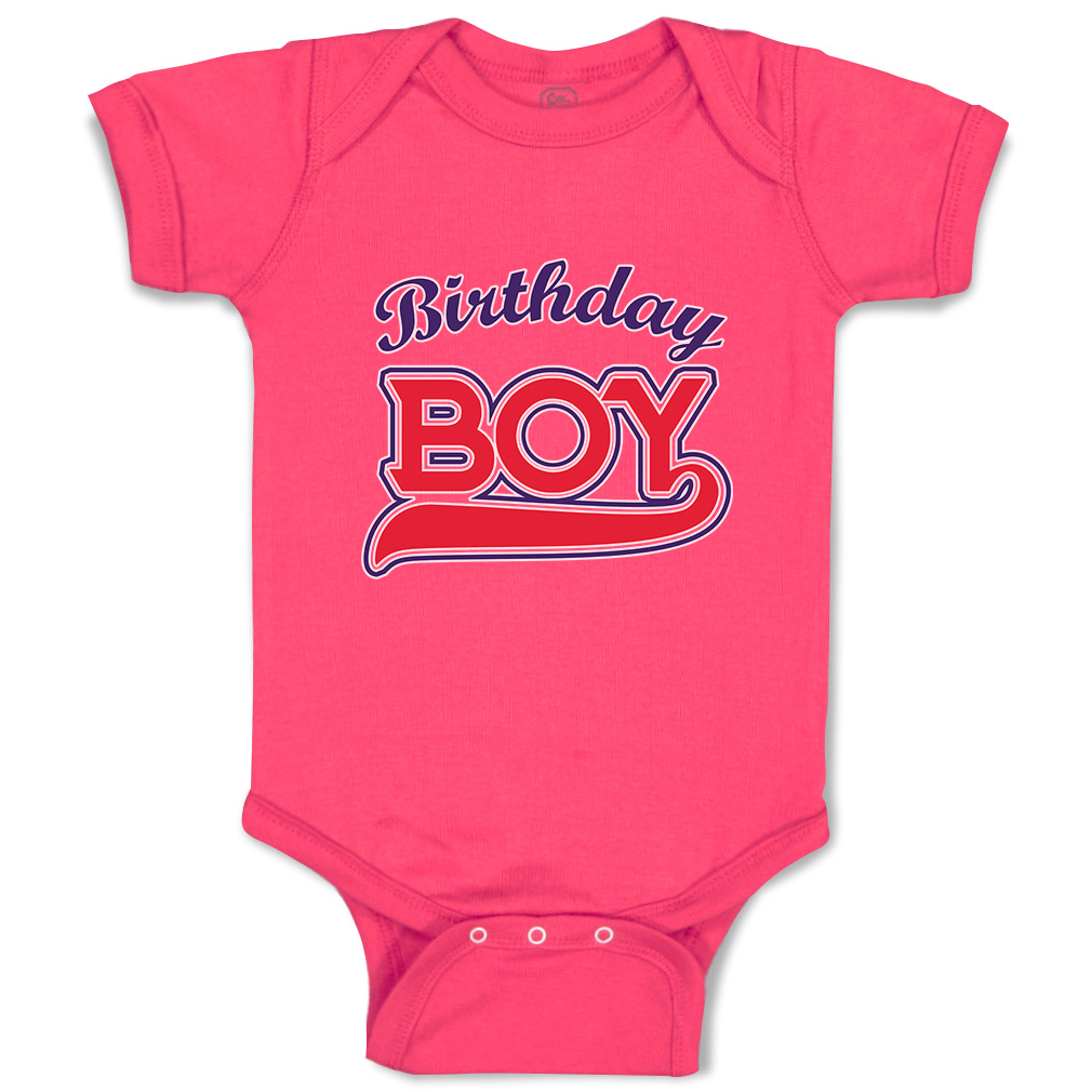 Baby Bodysuit Birthday Boy Happy Birthday Funny Cotton Boy & Girl Baby Clothes - Picture 7 of 21