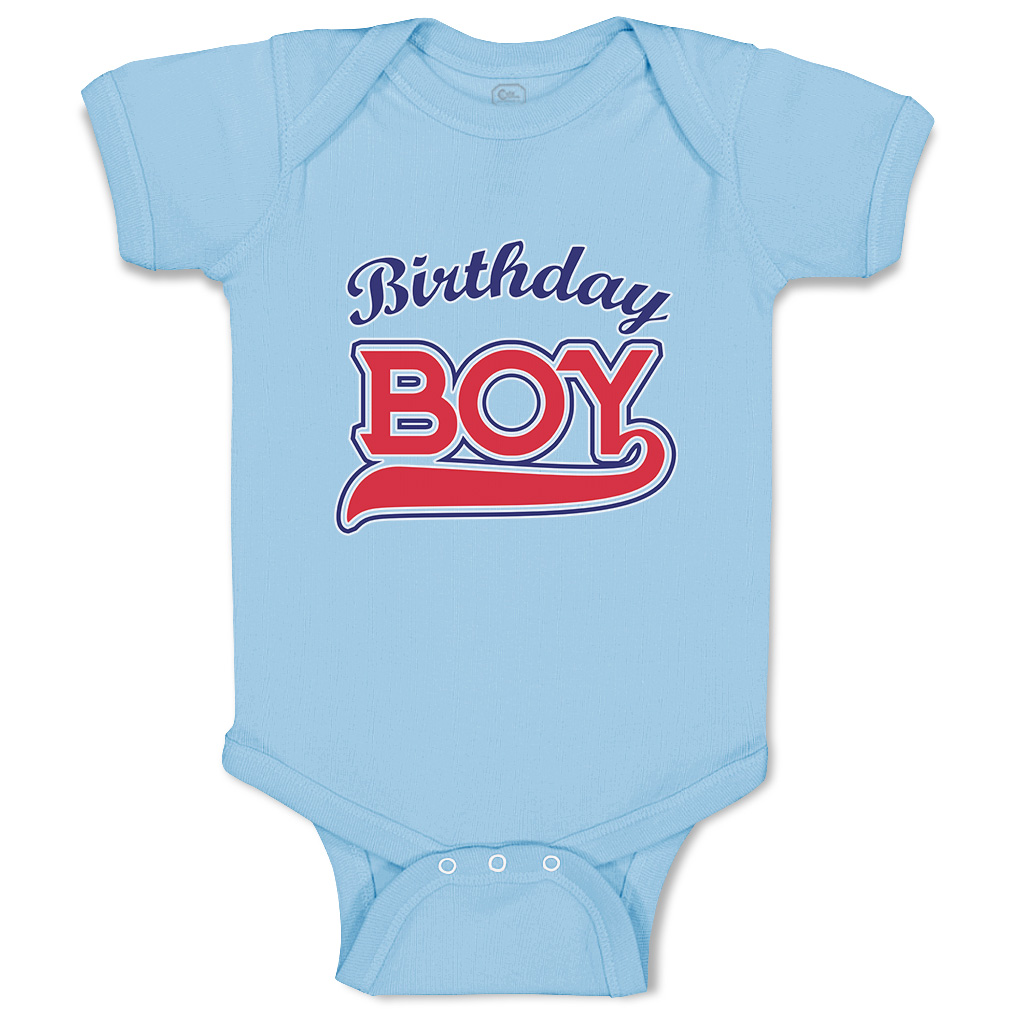 Baby Bodysuit Birthday Boy Happy Birthday Funny Cotton Boy & Girl Baby Clothes - Picture 10 of 21