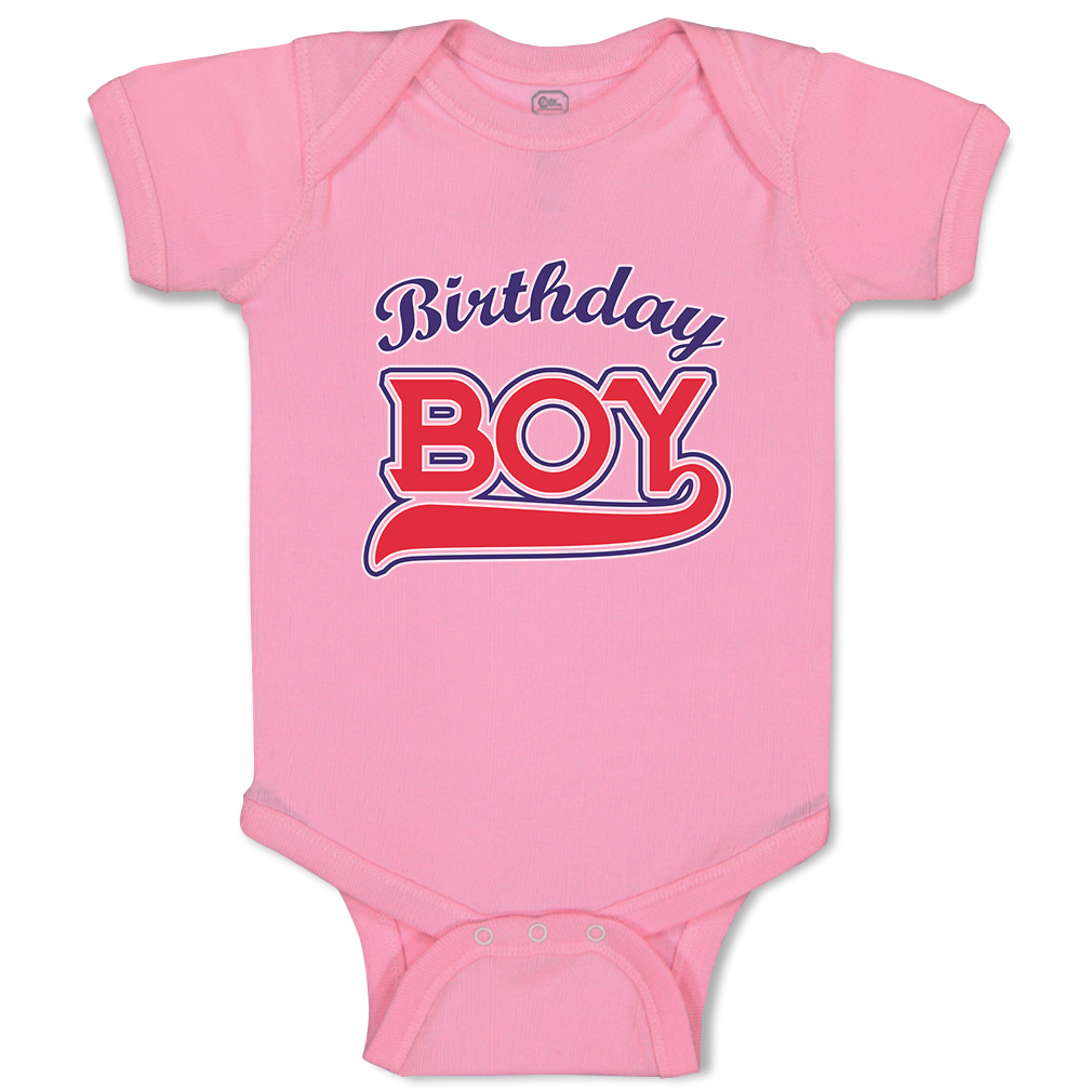 Baby Bodysuit Birthday Boy Happy Birthday Funny Cotton Boy & Girl Baby Clothes - Picture 16 of 21