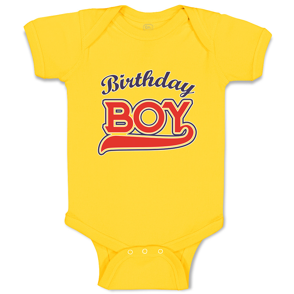 Baby Bodysuit Birthday Boy Happy Birthday Funny Cotton Boy & Girl Baby Clothes - Picture 19 of 21