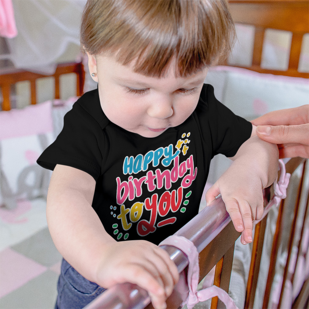 Baby Bodysuit Happy Birthday to You Funny Cotton Boy & Girl Baby Clothes - Picture 4 of 21