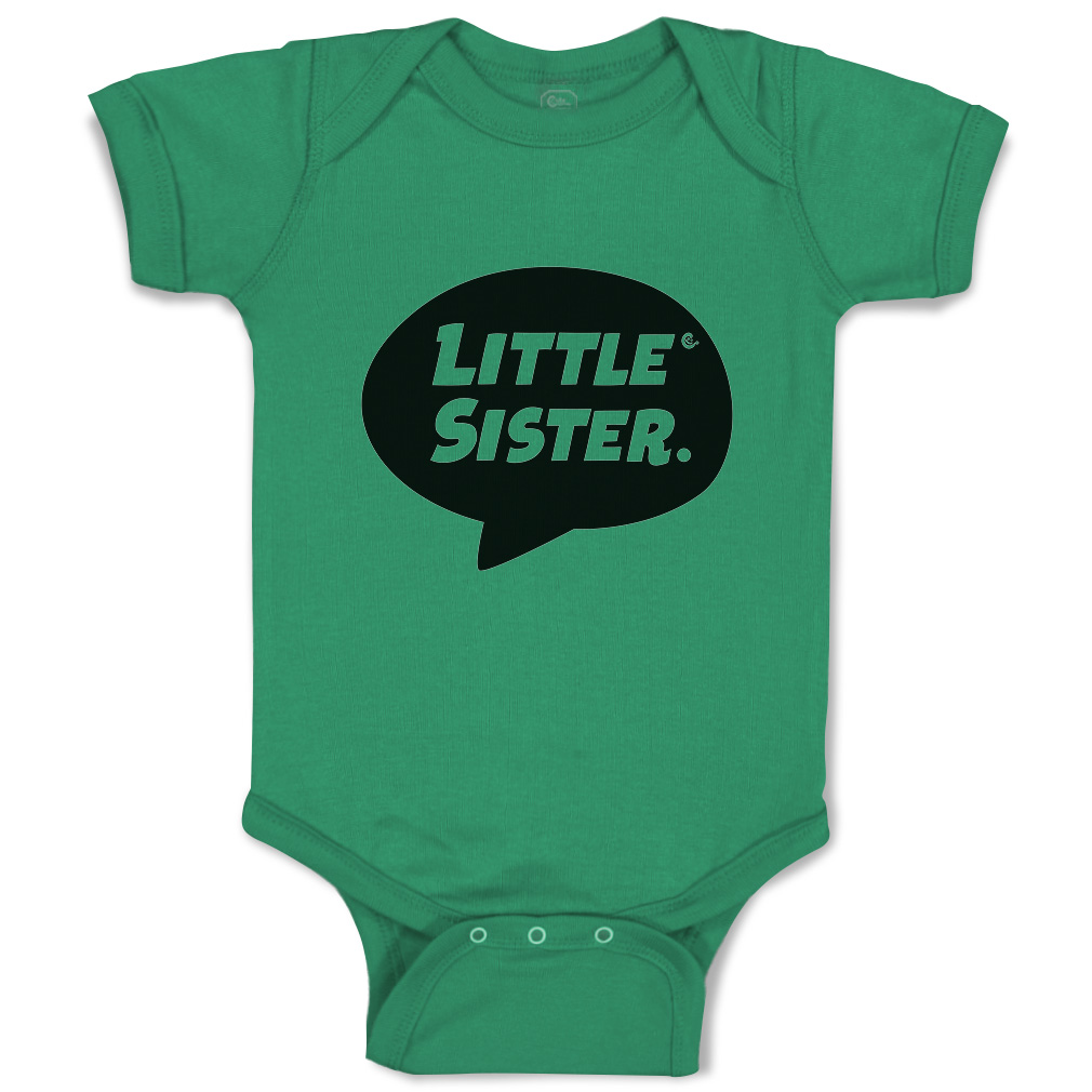Baby Bodysuit Little Sister Funny Cotton Boy & Girl Baby Clothes - Picture 8 of 21