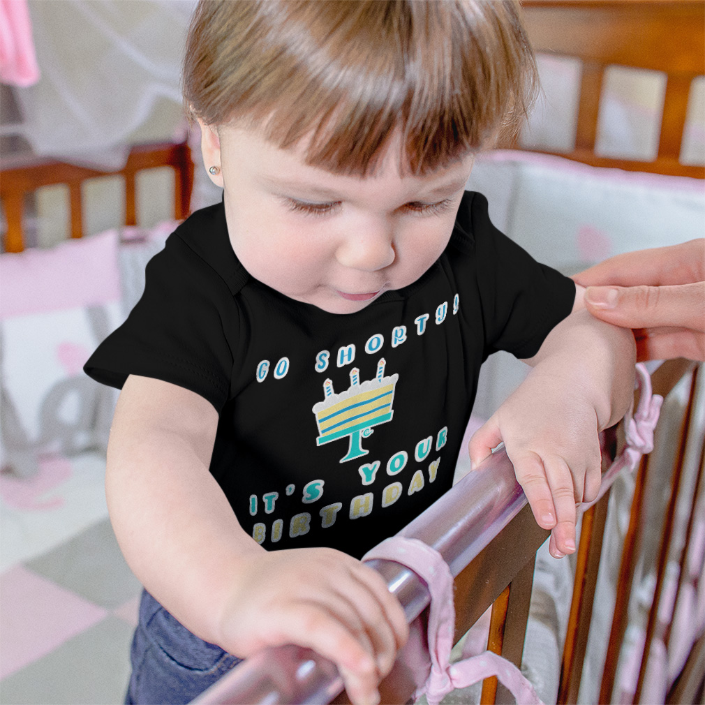 Baby Bodysuit Go Shorty Your Birthday Cakes Funny Cotton Boy & Girl Baby Clothes - Picture 4 of 21
