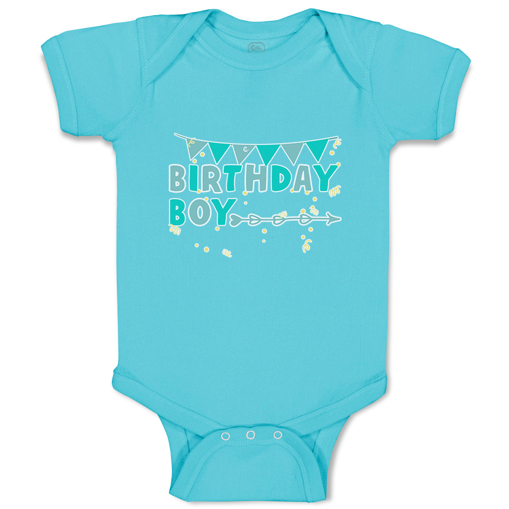 Baby Bodysuit Birthday Boy Celebrations Funny Cotton Boy & Girl Baby Clothes - Picture 21 of 21