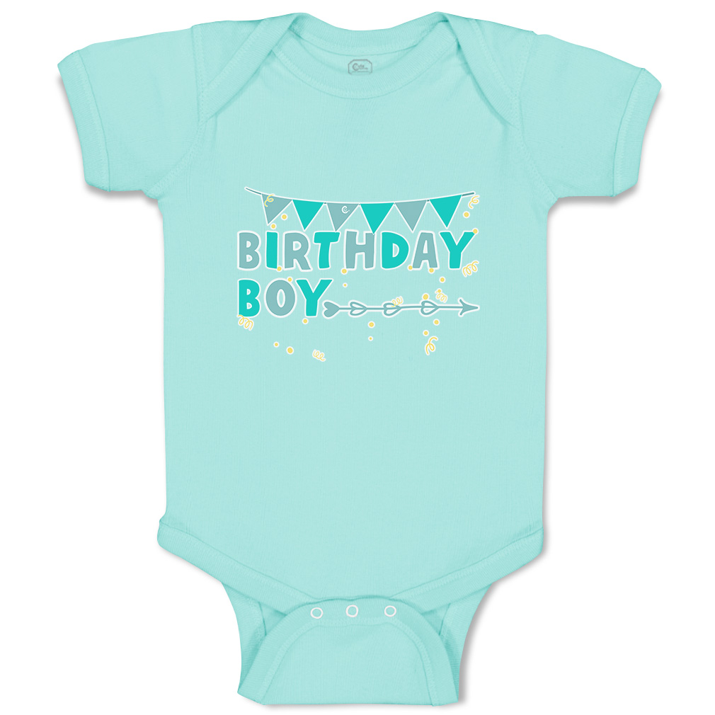 Baby Bodysuit Birthday Boy Celebrations Funny Cotton Boy & Girl Baby Clothes - Picture 20 of 21