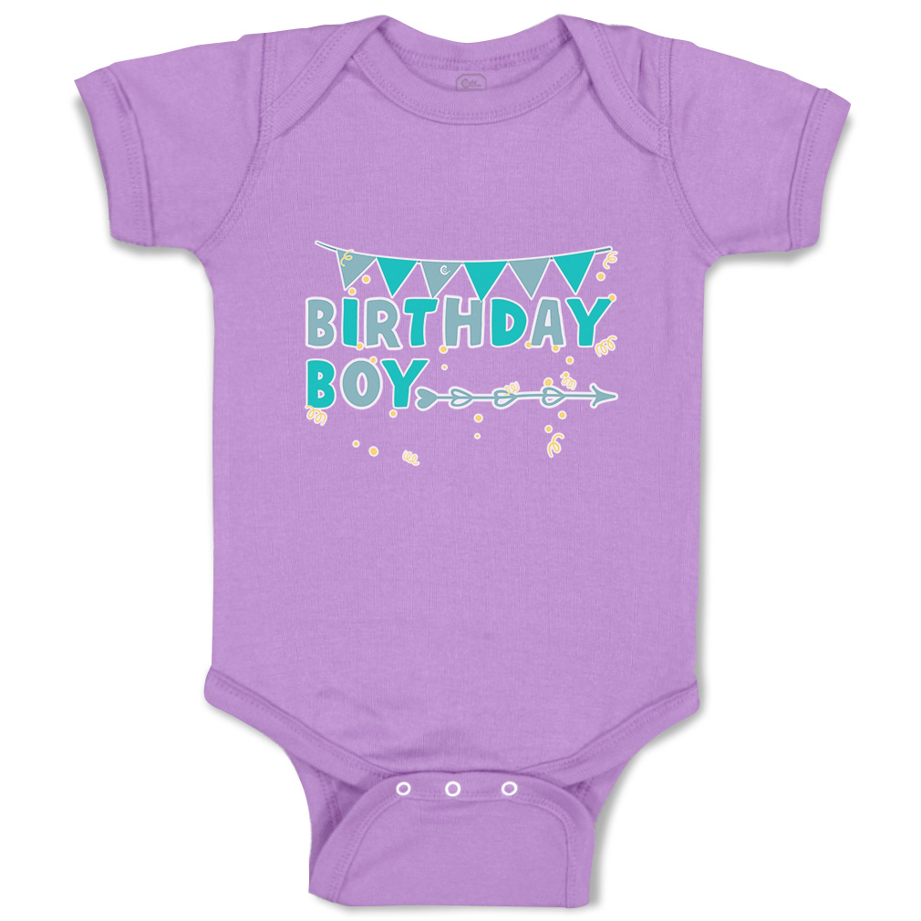 Baby Bodysuit Birthday Boy Celebrations Funny Cotton Boy & Girl Baby Clothes - Picture 9 of 21