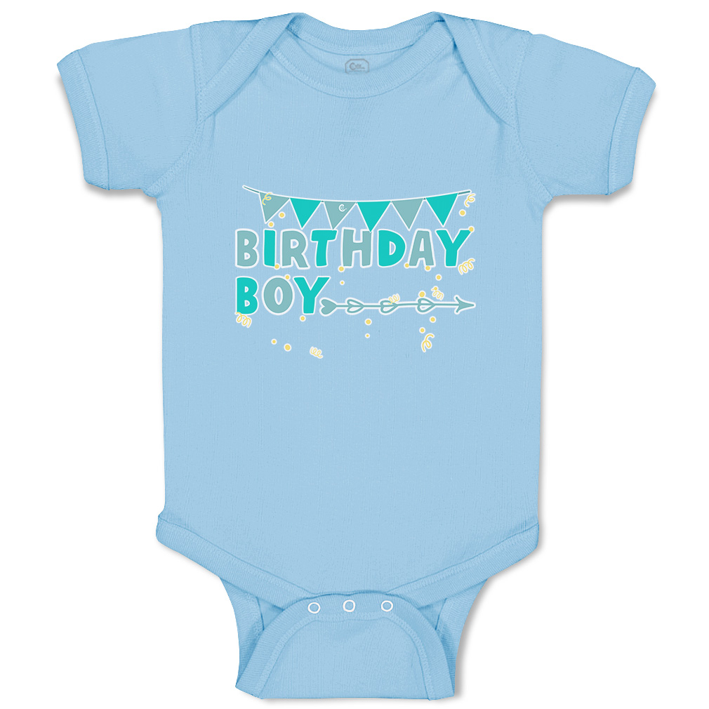 Baby Bodysuit Birthday Boy Celebrations Funny Cotton Boy & Girl Baby Clothes - Picture 10 of 21