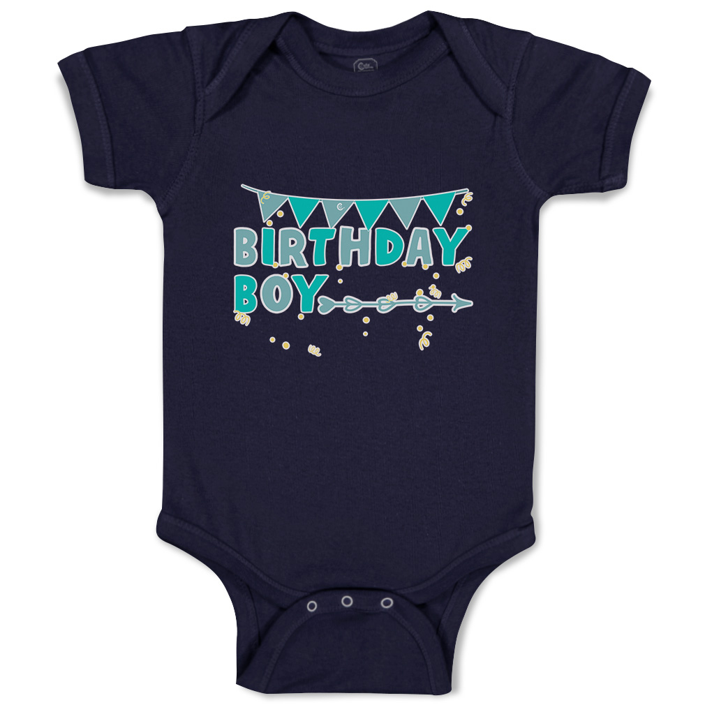 Baby Bodysuit Birthday Boy Celebrations Funny Cotton Boy & Girl Baby Clothes - Picture 11 of 21