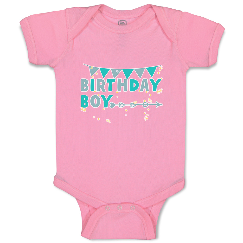 Baby Bodysuit Birthday Boy Celebrations Funny Cotton Boy & Girl Baby Clothes - Picture 16 of 21