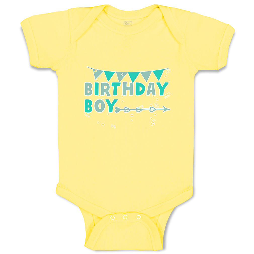 Baby Bodysuit Birthday Boy Celebrations Funny Cotton Boy & Girl Baby Clothes - Picture 18 of 21