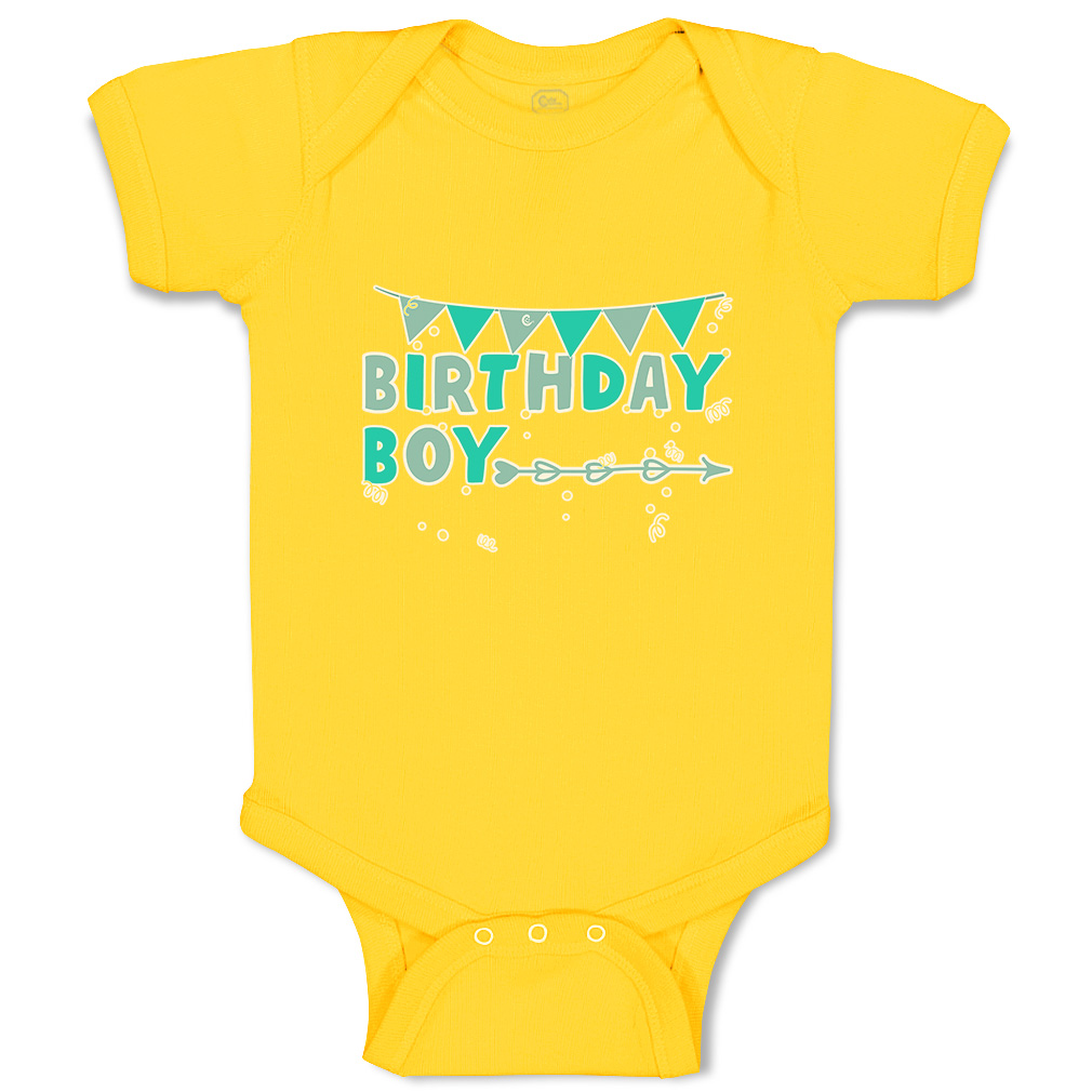 Baby Bodysuit Birthday Boy Celebrations Funny Cotton Boy & Girl Baby Clothes - Picture 19 of 21