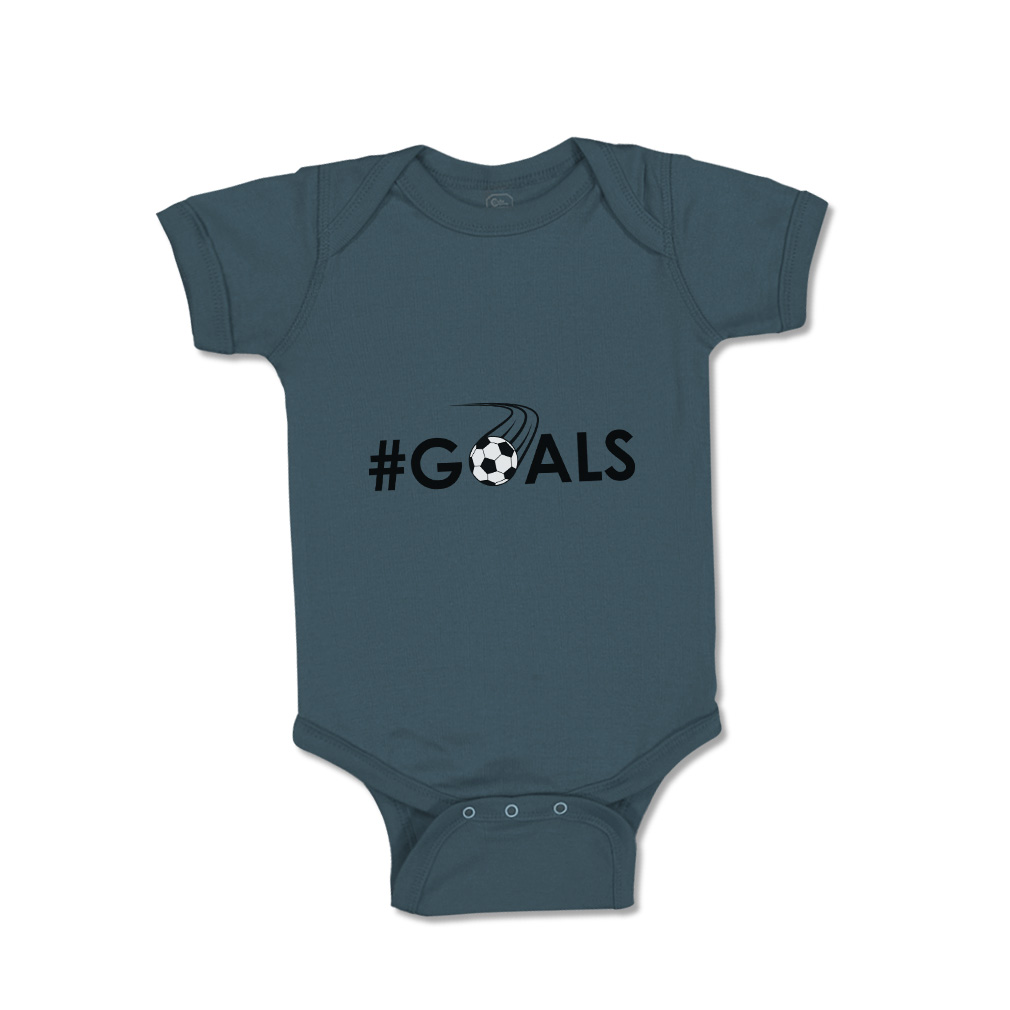Baby Bodysuit Baby Bodysuit Goals Sports Cotton Boy & Girl Striped Baby Clothes - Picture 34 of 37