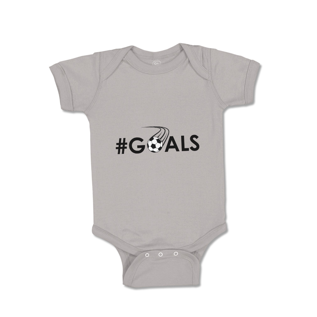 Baby Bodysuit Baby Bodysuit Goals Sports Cotton Boy & Girl Striped Baby Clothes - Picture 30 of 37