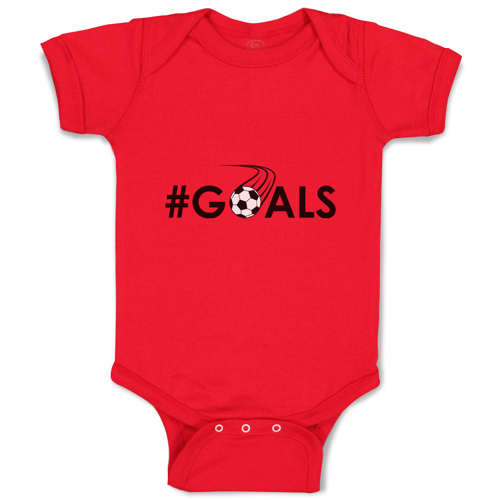 Baby Bodysuit Baby Bodysuit Goals Sports Cotton Boy & Girl Striped Baby Clothes - Picture 16 of 37
