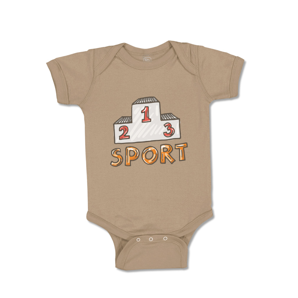 Baby Bodysuit Baby Bodysuit Winning Places Sports Others Boy & Girl Baby Clothes - Picture 24 of 37
