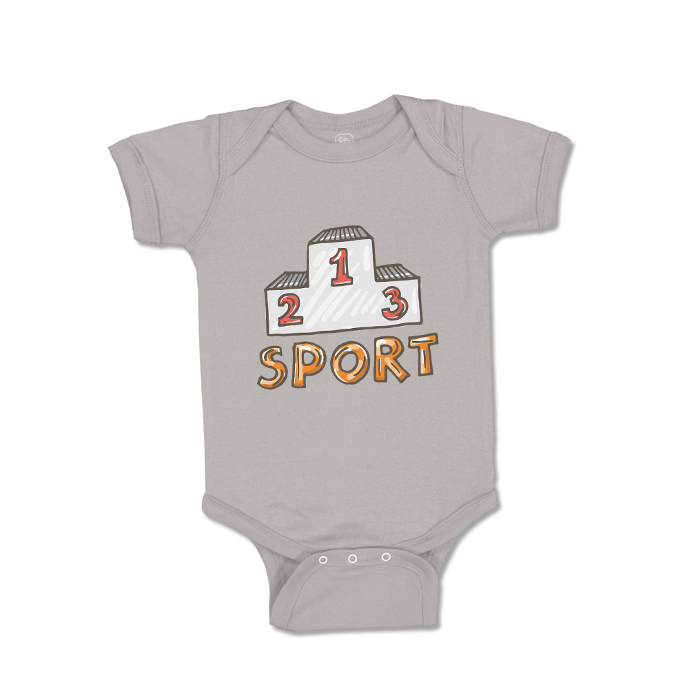 Baby Bodysuit Baby Bodysuit Winning Places Sports Others Boy & Girl Baby Clothes - Picture 30 of 37