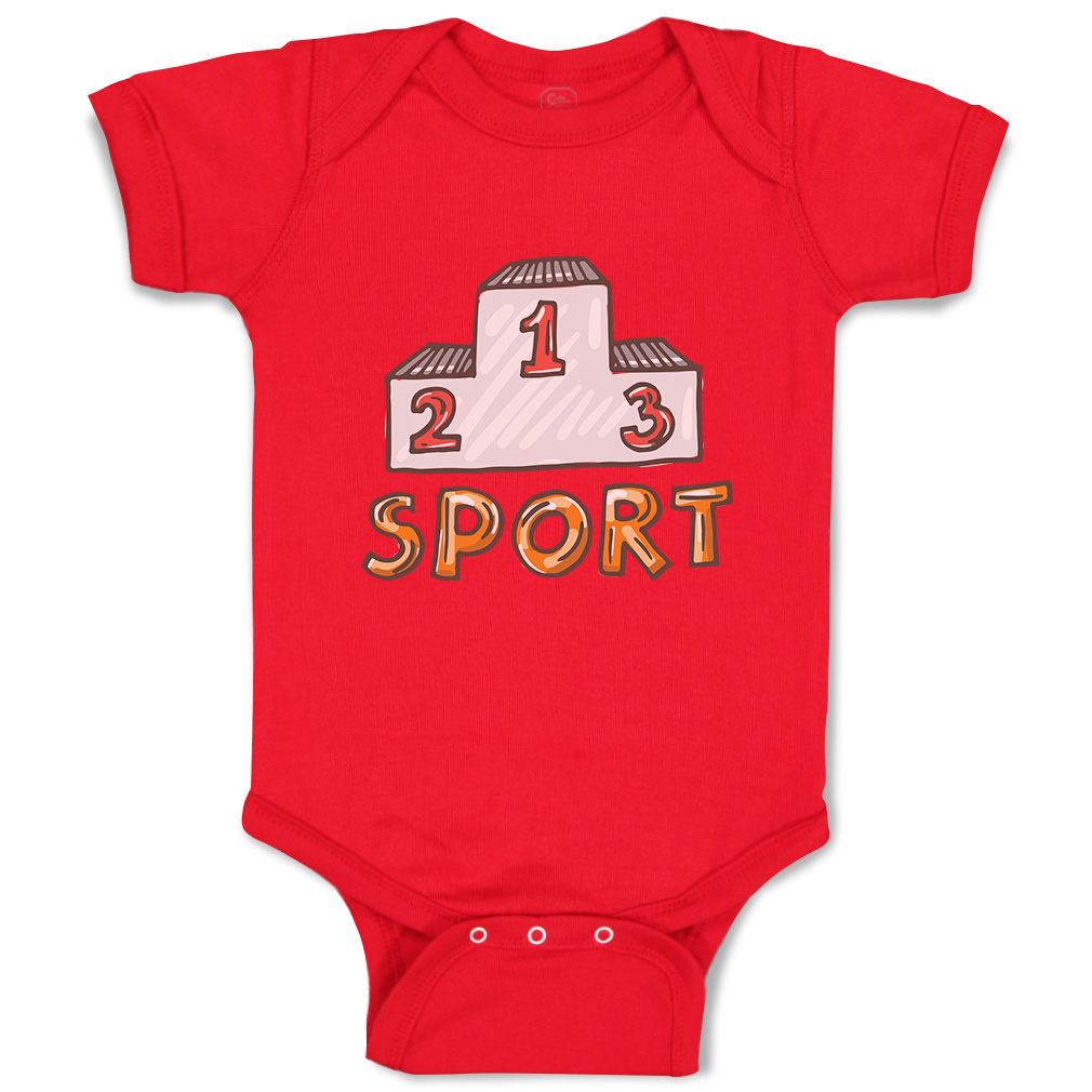 Baby Bodysuit Baby Bodysuit Winning Places Sports Others Boy & Girl Baby Clothes - Picture 16 of 37