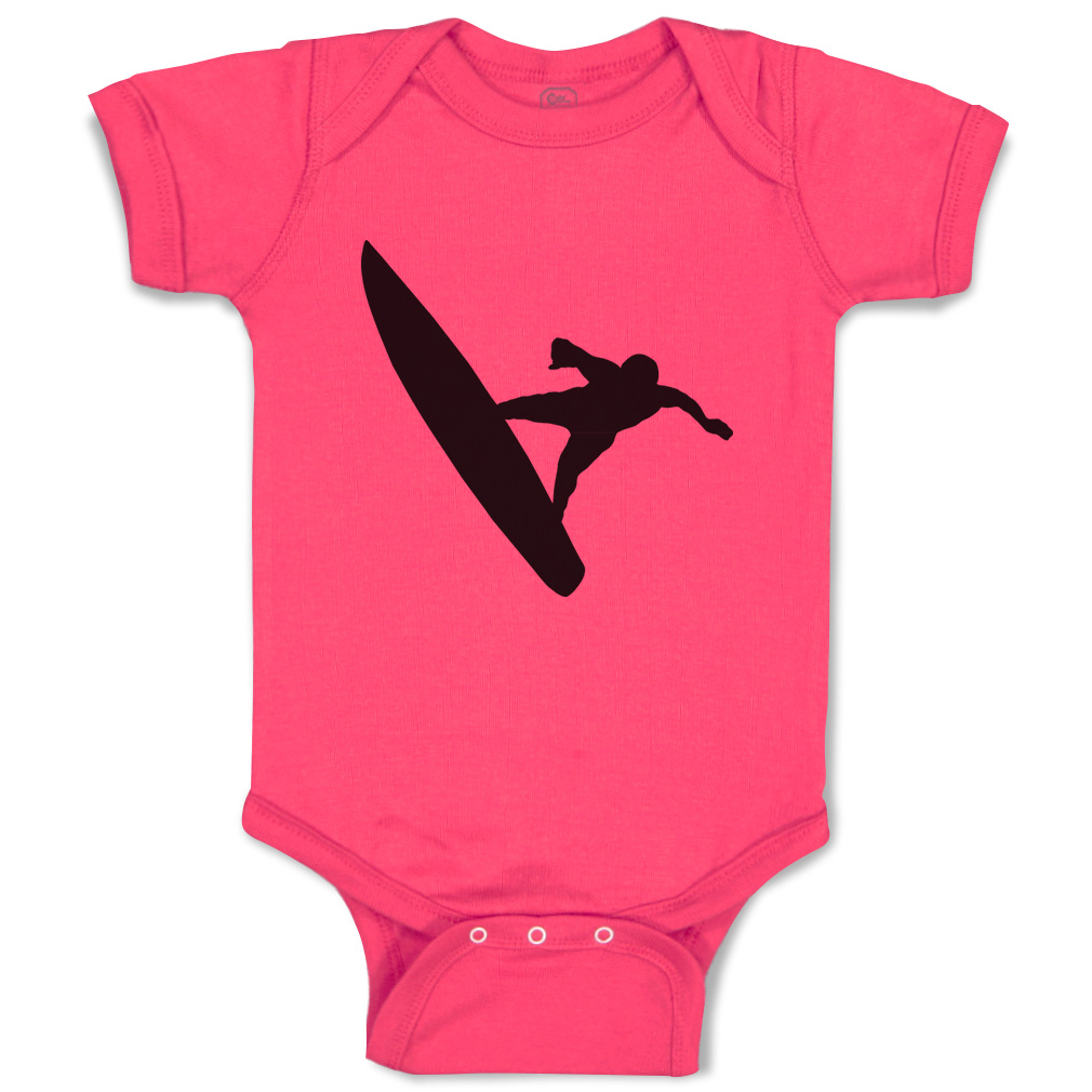 Baby Bodysuit Baby Bodysuit Surfing Sports Decal Cotton Boy & Girl Baby Clothes - Picture 8 of 37