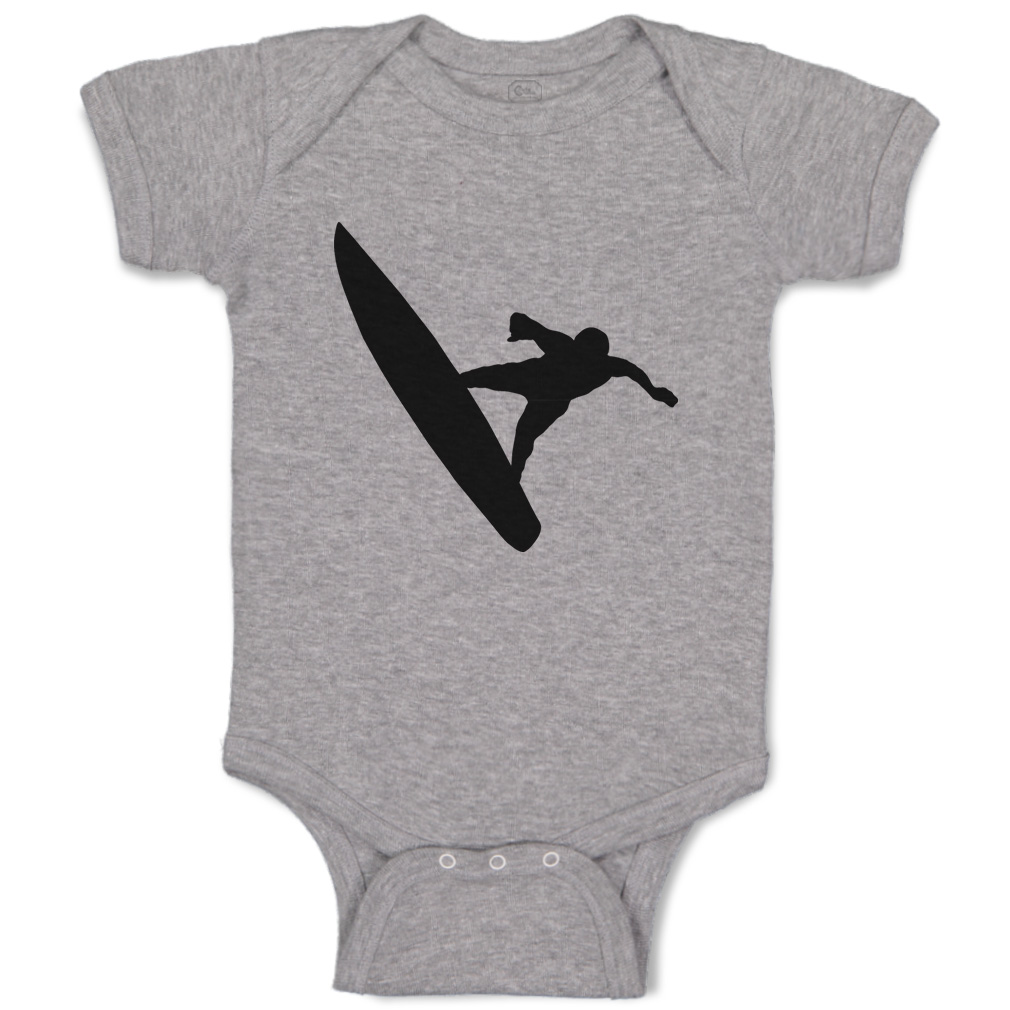 Baby Bodysuit Baby Bodysuit Surfing Sports Decal Cotton Boy & Girl Baby Clothes - Picture 14 of 37