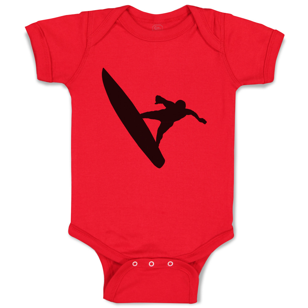 Baby Bodysuit Baby Bodysuit Surfing Sports Decal Cotton Boy & Girl Baby Clothes - Picture 16 of 37